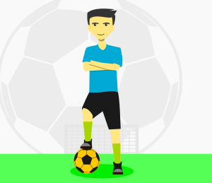openclipart圖庫：Soccer Team Captain