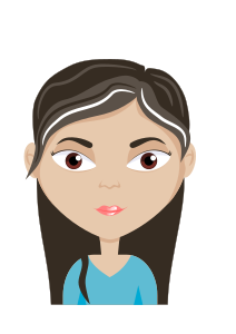 openclipart圖庫：Female cartoon avatar
