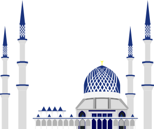 openclipart圖庫：Sultan Salahuddin Abdul Aziz Shah Mosque, Shah Alam