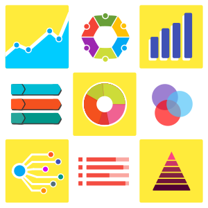 openclipart圖庫：Infographic and Statistic Vector Pack