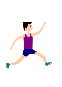 openclipart圖庫：Atleta