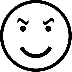 openclipart圖庫：Wicked Smiley Face