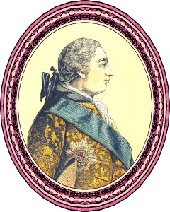 Download Clipart - King George III (framed)