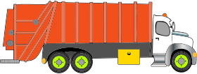 openclipart圖庫：Garbage Truck
