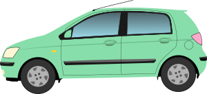 openclipart圖庫：Hyundai Getz