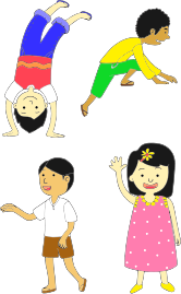 openclipart圖庫：Multicultural Kids