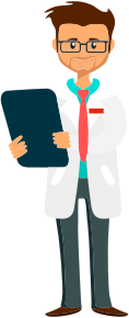 openclipart圖庫：Doctor Holding Clipboard