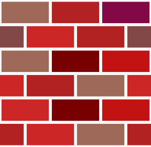openclipart圖庫：Brick Pattern