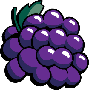 openclipart圖庫：grapes