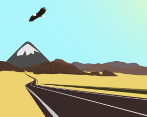 openclipart圖庫：Drive Freely!