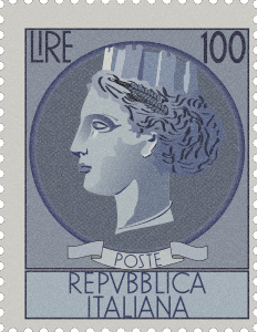 openclipart圖庫：Postage stamp Italia Turrita
