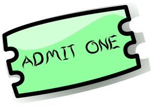 openclipart圖庫：Ticket