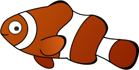 openclipart圖庫：Cartoon fish 3