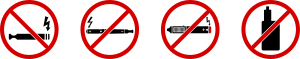openclipart圖庫：No vaping sign by Rones