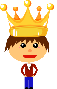 openclipart圖庫：Prince Boy
