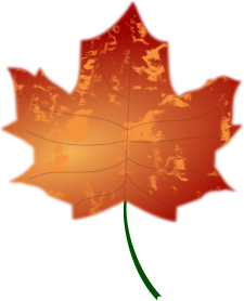 openclipart圖庫：Autumn Leaf 3