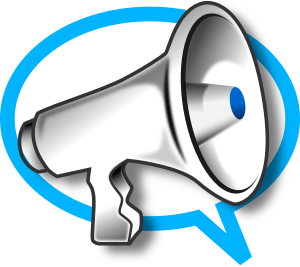 openclipart圖庫：Megaphone
