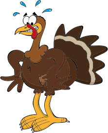 openclipart圖庫：Cartoon Turkey