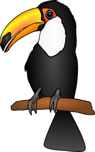 openclipart圖庫：Toucan