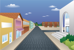 openclipart圖庫：Town