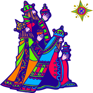 openclipart圖庫：Three Kings