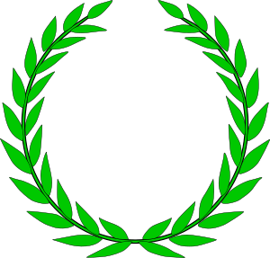 openclipart圖庫：laurel wreath