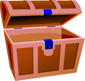 openclipart圖庫：treasure chest