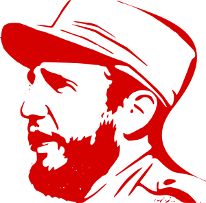 openclipart圖庫：Fidel Castro