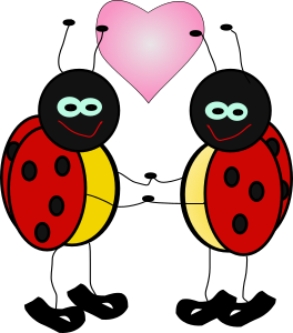 openclipart圖庫：lady bugs