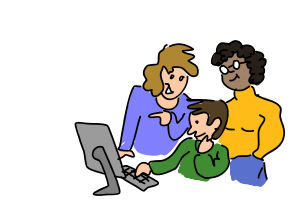 openclipart圖庫：Collaborative working