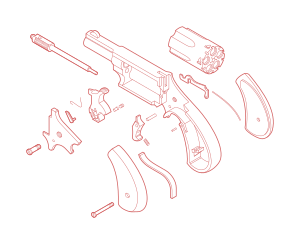 openclipart圖庫：Exploded gun