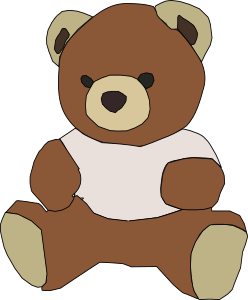 openclipart圖庫：teddy bear