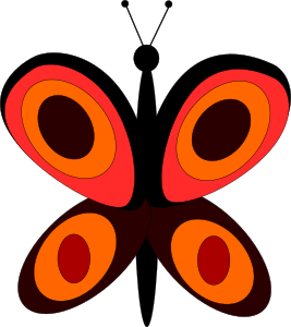 openclipart圖庫：little butterfly