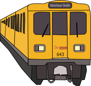 openclipart圖庫：U-Bahnlinie U1 Berlin