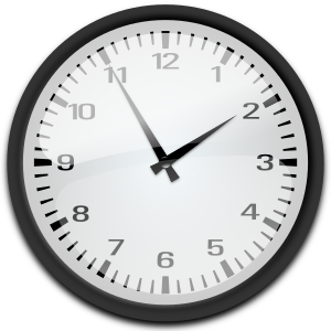 openclipart圖庫：analog clock
