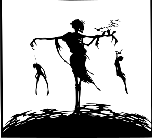 openclipart圖庫：Der Tod am Galagen