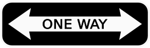 openclipart圖庫：One Way(s)
