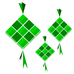 openclipart圖庫：Ketupat v 2