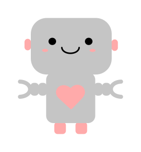 openclipart圖庫：Kawaii Robot