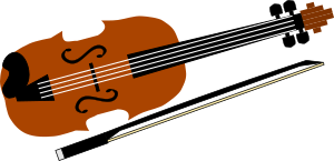 openclipart圖庫：Violin