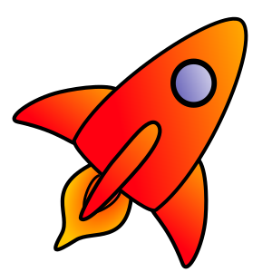 openclipart圖庫：Rocket-Picture