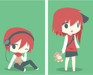 openclipart圖庫：INFP Boy & Girl