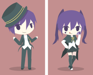 openclipart圖庫：ENTP Boy & Girl