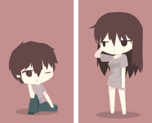 openclipart圖庫：INTP Boy & Girl