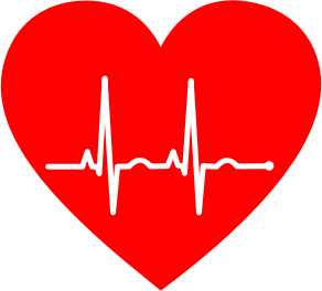 openclipart圖庫：EKG Heart