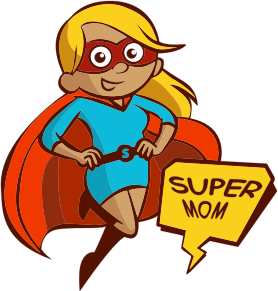 openclipart圖庫：Super Mom