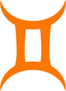 openclipart圖庫：Gemini symbol 2