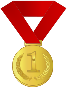 openclipart圖庫：Gold medal / award