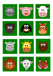 openclipart圖庫：Animal Faces