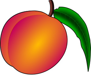 openclipart圖庫：Peach